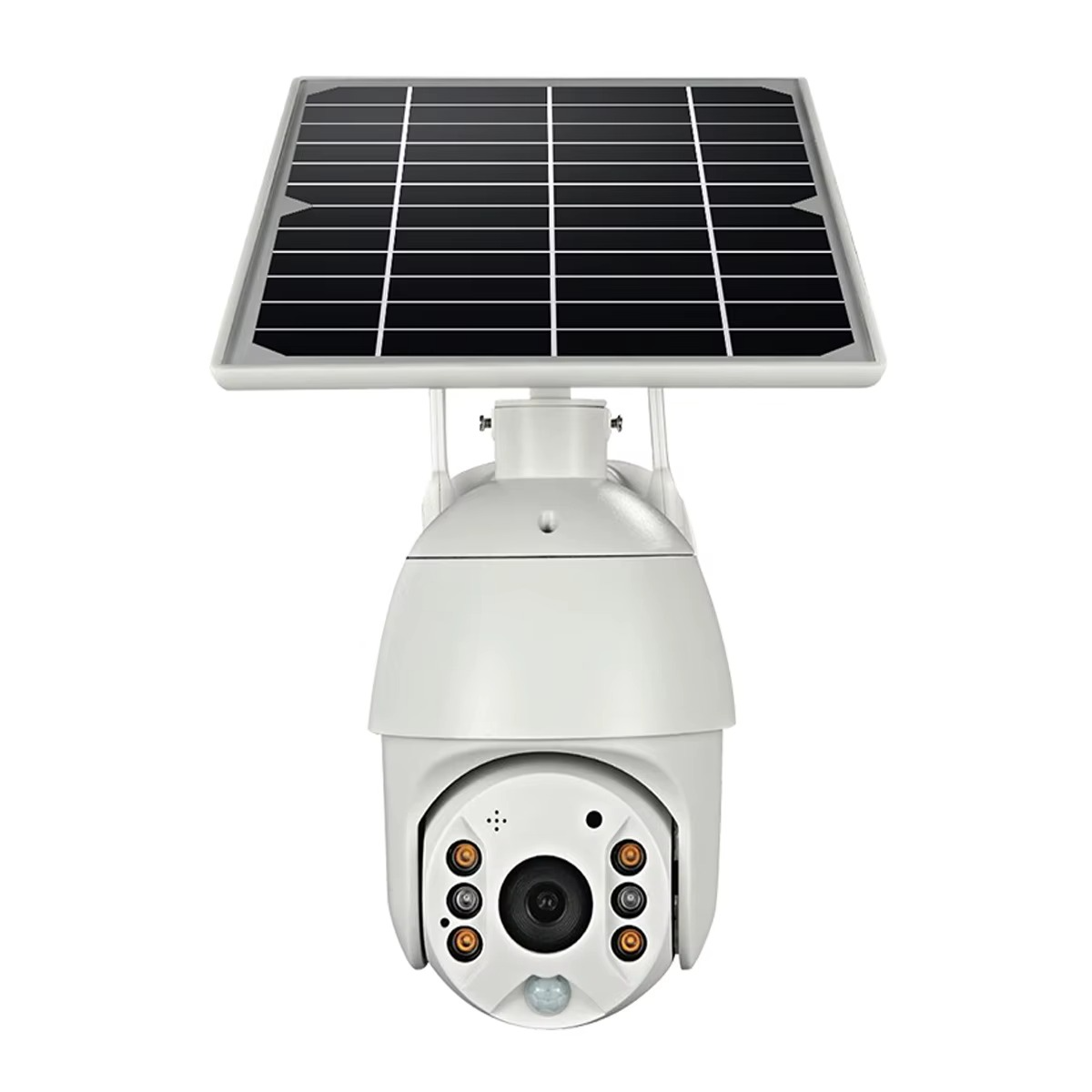 4MP 4G Solar Security Camera Single Lens Full Color Night Vision Two-Way Audio Motion Detection UBOX App Remote Viewing