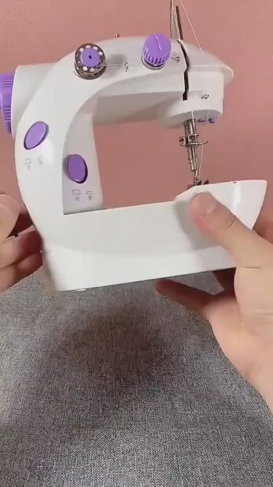 Portable Sewing Machine, Mini Electric Sewing Machines, Household Lightweight Hand Sewing Machine for Beginners/Kids/Tailors/Arts/Crafting/DIY